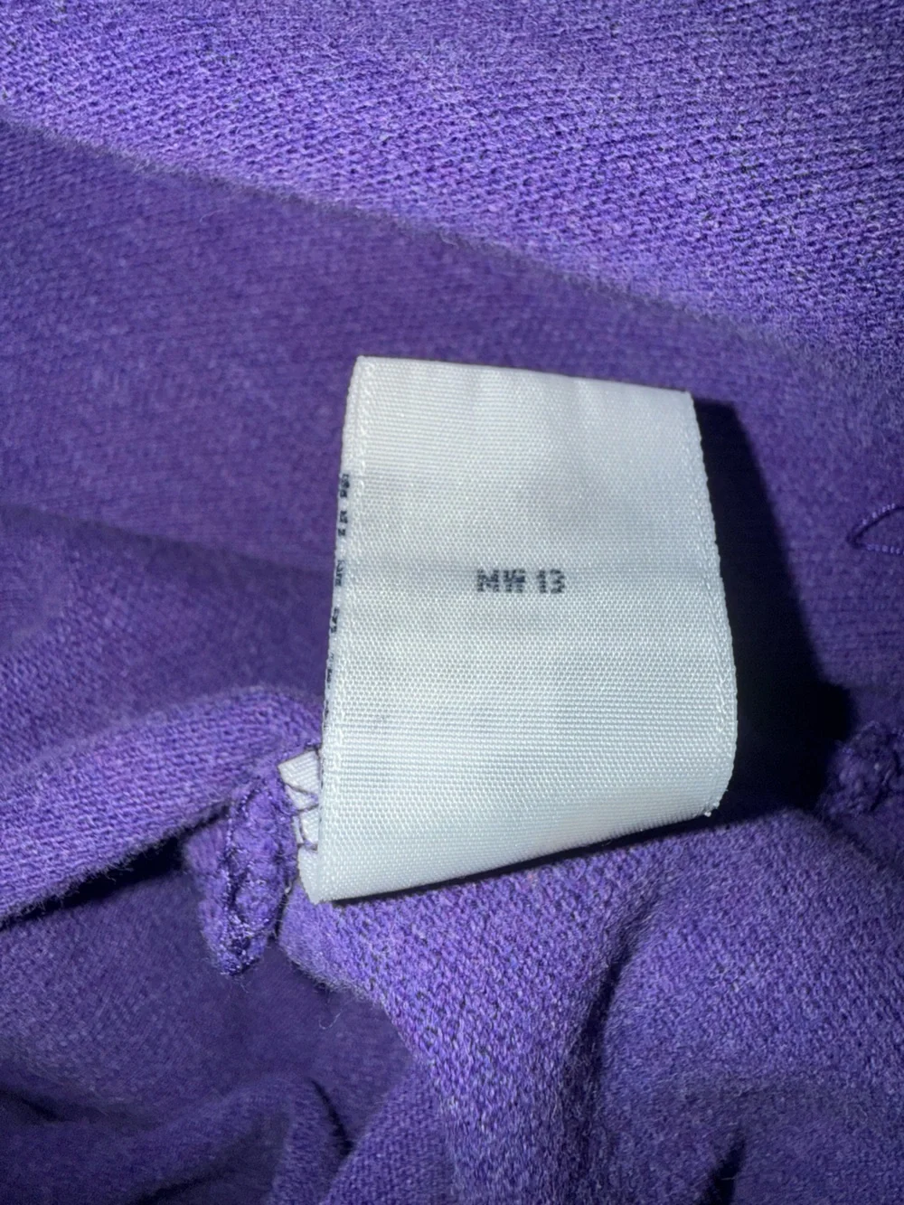 Ralph Lauren Purple Polo Shirt with Contrast Logo